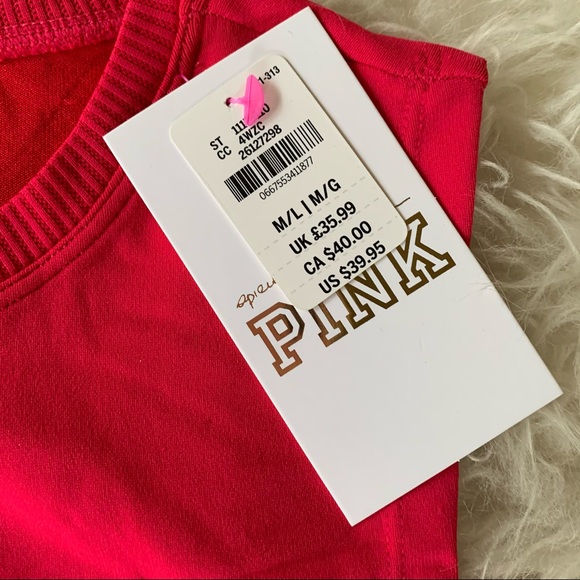 Spiritual gangster X pink love tank size M/L - Picture 7 of 11